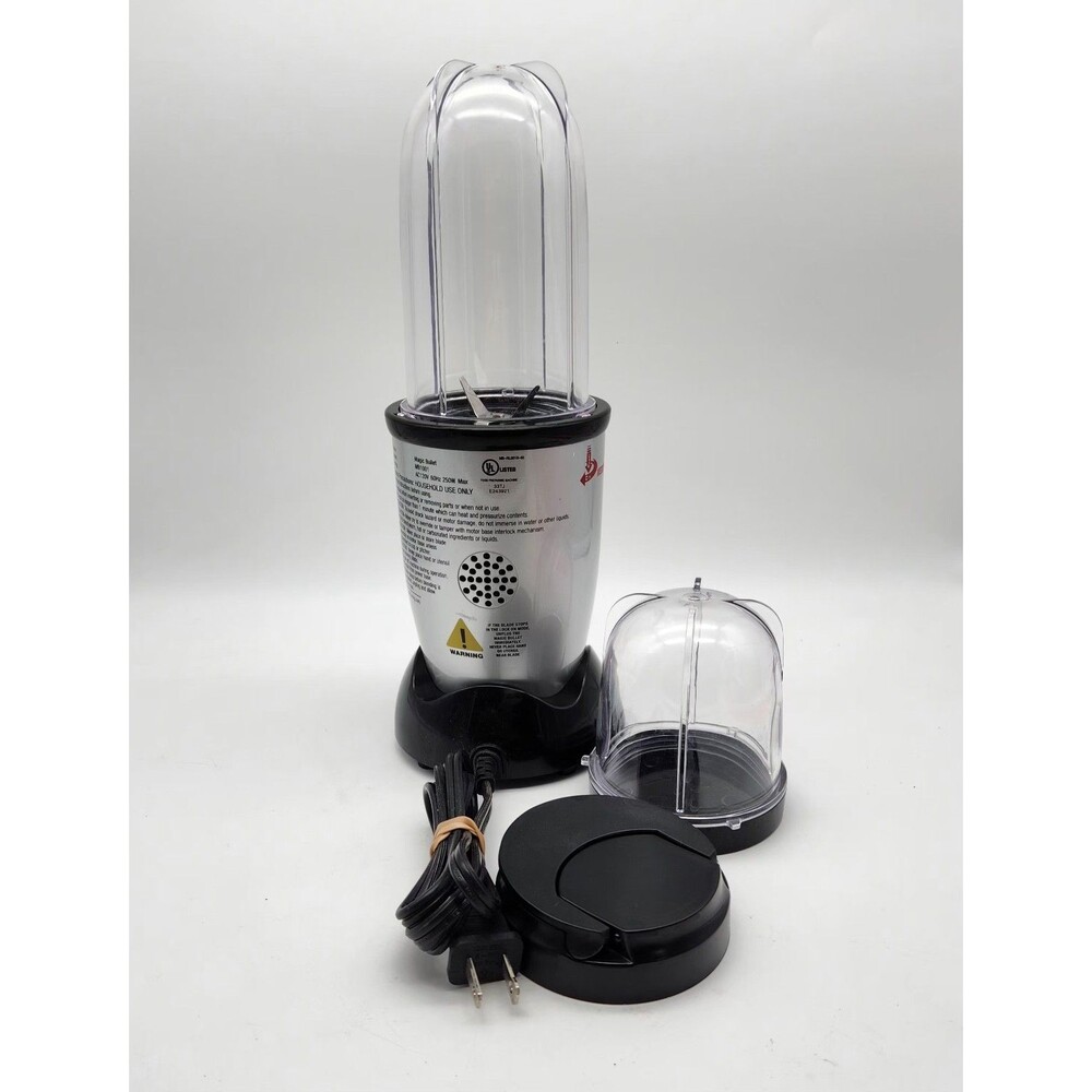 Magic Bullet MB1001 Model Blender Base/Motor + 2 Cups Blade, Sip Lid TESTED - Picture 3 of 8